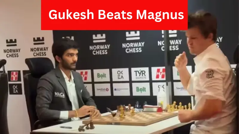 Gukesh Beats Magnus