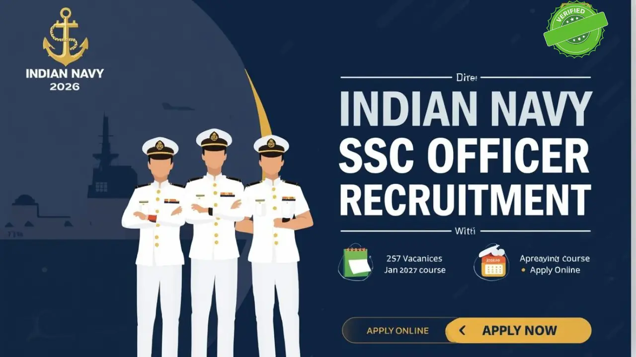 Indian Navy SSC Officer Recruitment JAN-2026