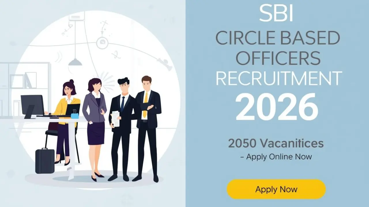 SBI Circle Based Officers Recruitment 2026
